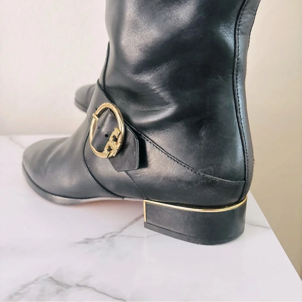 Tory Burch Sofia Tall Riding Boots Size 8.5 M‎